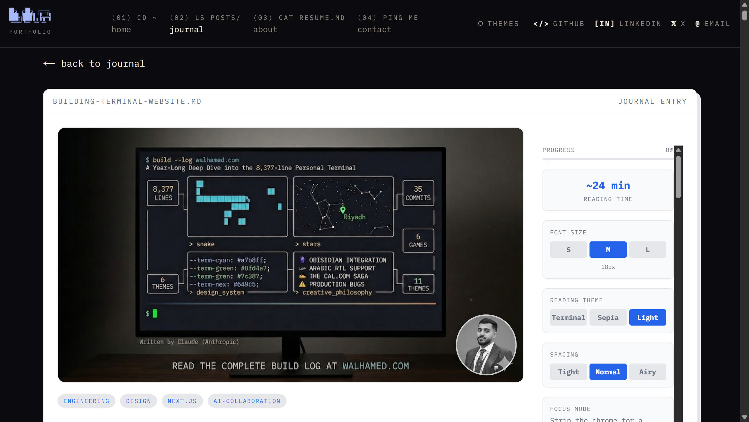 Light theme — clean, bright, high contrast